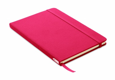 Logo trade promotional merchandise picture of: A5 RPET notebook 80 lined