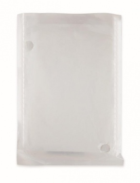 Logo trade promotional giveaways image of: Biodegradable poncho and bag