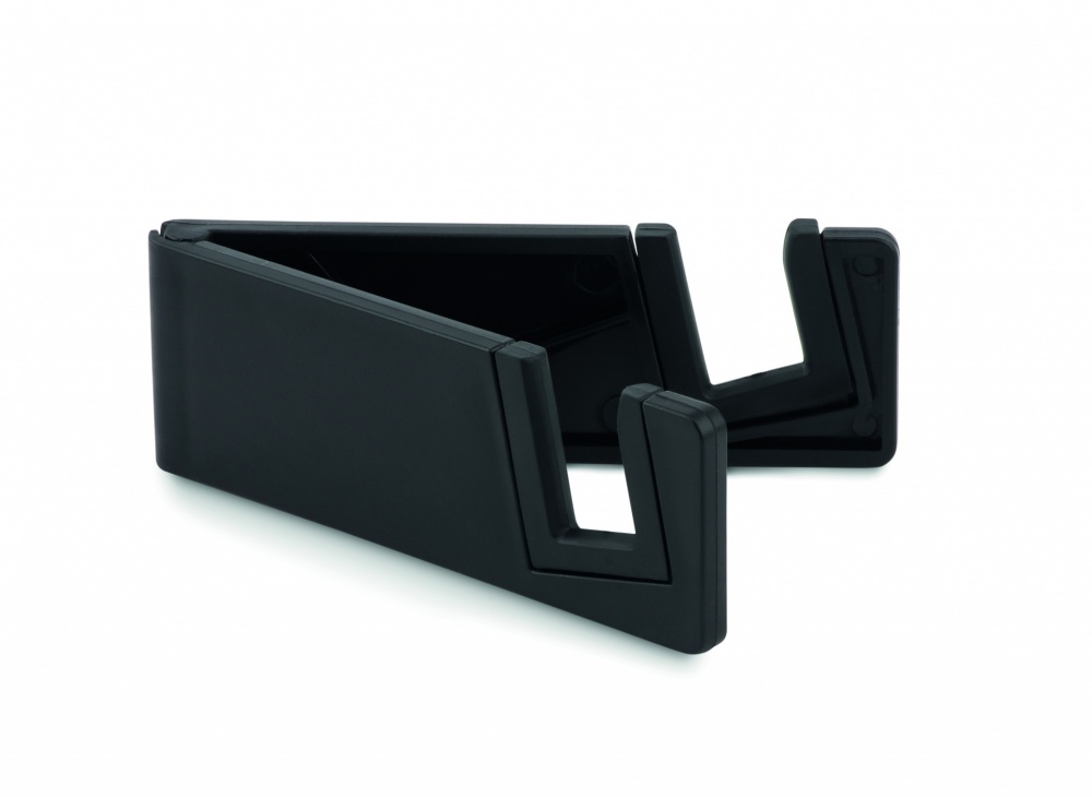 Logo trade advertising products picture of: Phone holder bamboo fibre/PP