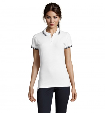 Logotrade promotional item picture of: PASADENA women polo 200g