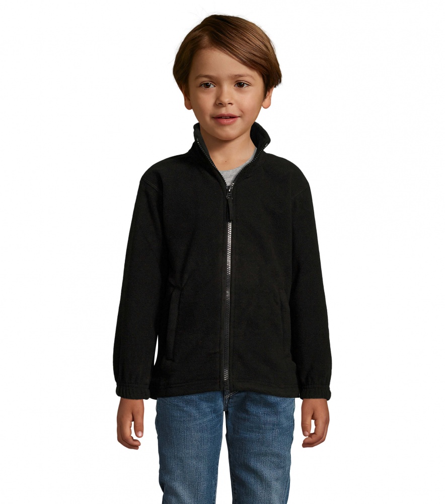 Logo trade promotional items image of: NORTH KIDS FLEECE JACKET