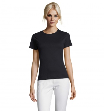 Logo trade promotional merchandise picture of: REGENT WOMEN T-SHIRT 150g