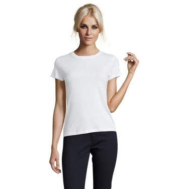 Logo trade promotional merchandise image of: REGENT WOMEN T-SHIRT 150g