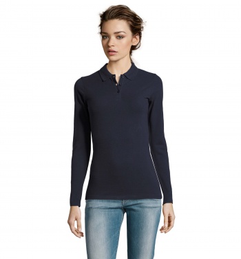 Logotrade corporate gift picture of: PERFECT WOMEN LSL POLO  180