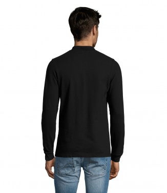 Logo trade corporate gifts image of: PERFECT LSL MEN POLO 180
