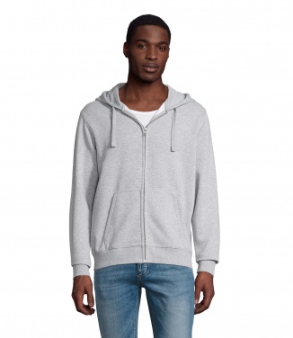 Logotrade promotional product picture of: SPIKE MEN ZIP HOODIE SWEAT