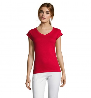 Logo trade promotional giveaway photo of: MOON WOMEN T-SHIRT 150g