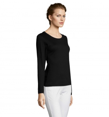 Logo trade promotional items image of: MAJESTIC LG SLEEVE T-SHIRT