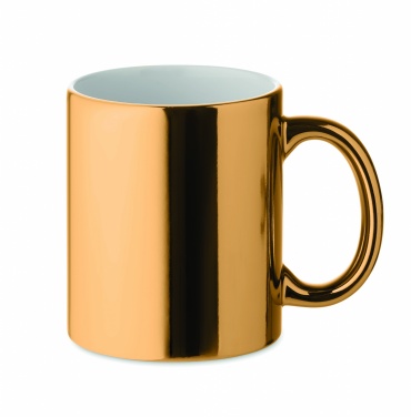 Logo trade promotional products picture of: Ceramic mug metallic 300 ml