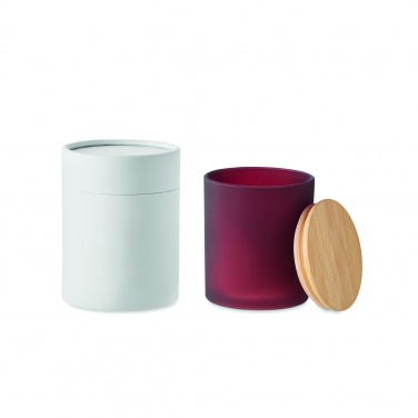 Logo trade promotional items image of: Plant based wax candle 120 gr