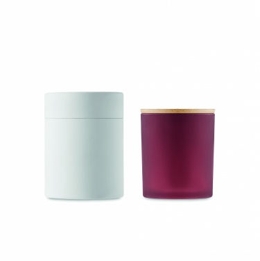 Logo trade promotional items image of: Plant based wax candle 120 gr