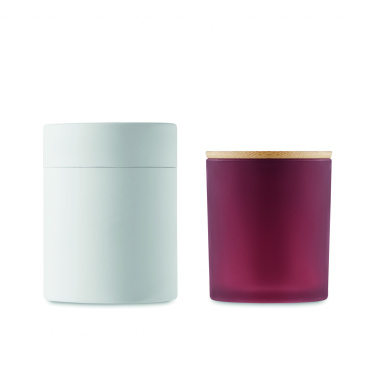 Logotrade corporate gift image of: Plant based wax candle 200 gr