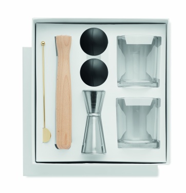Logotrade promotional gift image of: Set of 7 pieces cocktail set