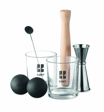 Logotrade promotional products photo of: Set of 7 pieces cocktail set