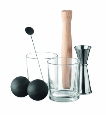 Logo trade corporate gifts picture of: Set of 7 pieces cocktail set