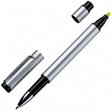 Logotrade promotional giveaway image of: Metal duo pen GETAFE