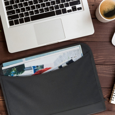 Logo trade business gifts image of: Conference folder A4 Panama