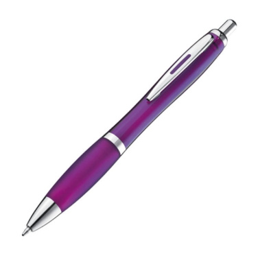 Logo trade promotional merchandise photo of: Plastic ballpen MOSCOW
