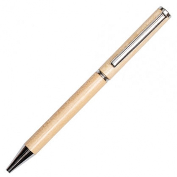 Logotrade promotional giveaway image of: Wooden ballpen HEYWOOD