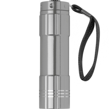 Logo trade promotional merchandise photo of: 6 COB metal torch MONTARGIS
