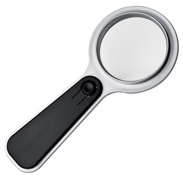 Logotrade promotional item picture of: Magnifying glass with LED GLOUCESTER