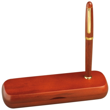 Logotrade advertising product image of: Rosewood writing set OXFORD