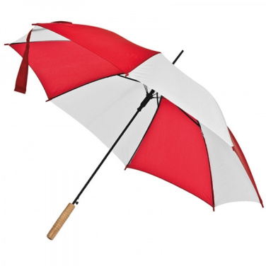 Logo trade promotional item photo of: Automatic walking-stick umbrella AIX-EN-PROVENCE