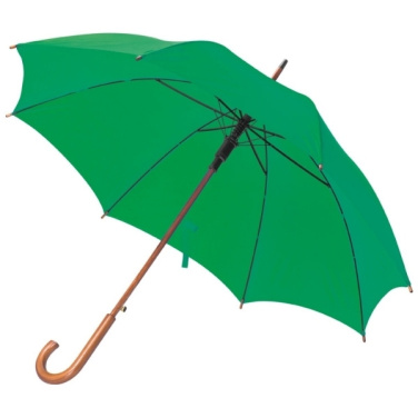 Logotrade promotional gifts photo of: Wooden automatic umbrella NANCY