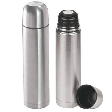 Logotrade promotional item picture of: Stainless steel isolating flask VIRGINIA BEACH 100 ml