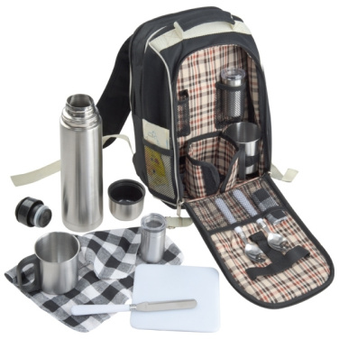 Logotrade corporate gift image of: Luxurious picnic backpack with cool bag GEORGIA