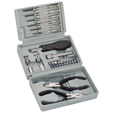Logotrade advertising product picture of: 25-parts tool set MANAGUA