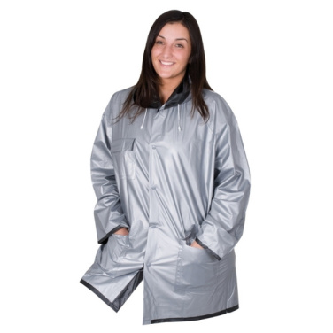 Logo trade business gifts image of: Turn-over rain coat NANTERRE