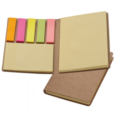 Logo trade corporate gifts image of: Adhesive note pad BURLINGTON