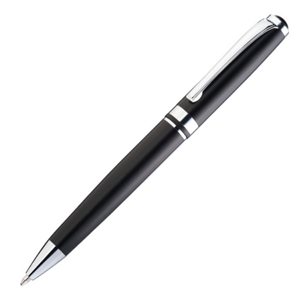 Logo trade business gift photo of: Metal ballpen CLAYTON
