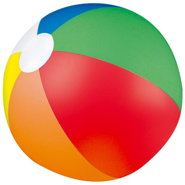Logotrade promotional merchandise picture of: Multicolour beach ball PALM SPRINGS