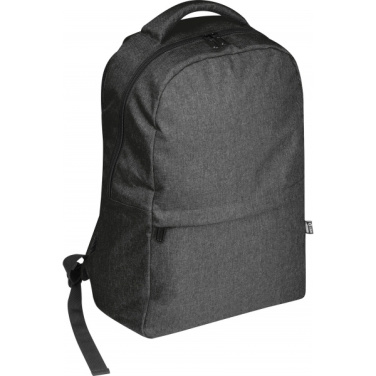 Logo trade corporate gifts image of: rPET backpack RIMINI