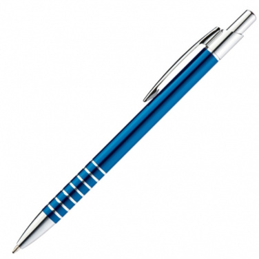 Logo trade promotional gifts picture of: Metal ballpen ITABELA