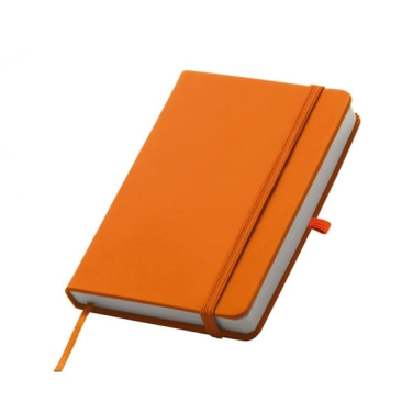 Logotrade promotional item picture of: A6 note book LUBECK
