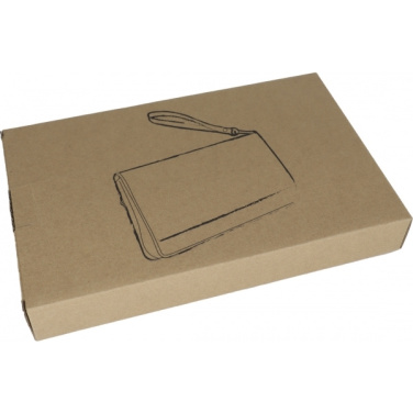 Logo trade corporate gifts image of: Travel folder with power bank Almera
