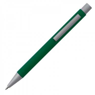 Logo trade promotional products picture of: Metal ballpen soft touch ABU DHABI