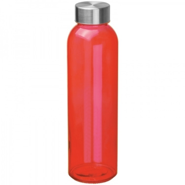 Logotrade promotional products photo of: Glass bottle INDIANOPOLIS 550 ml