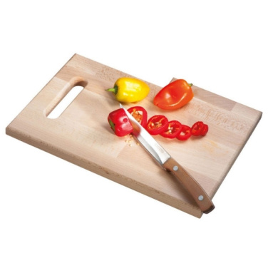 Logotrade promotional merchandise photo of: Wooden board with knife LIZZANO