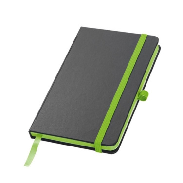 Logo trade promotional items picture of: Notebook A6 ROSTOCK