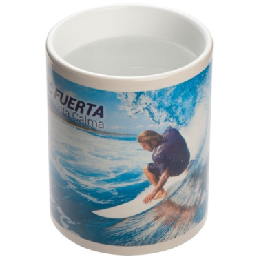 Logo trade promotional gift photo of: Colour-changing sublimation mug SIRMIONE 300 ml