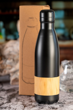Logo trade promotional giveaway photo of: Stainless steel bottle KOBE 750 ml