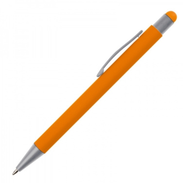 Logotrade promotional products photo of: Metal ballpen touch pen soft touch SALT LAKE CITY