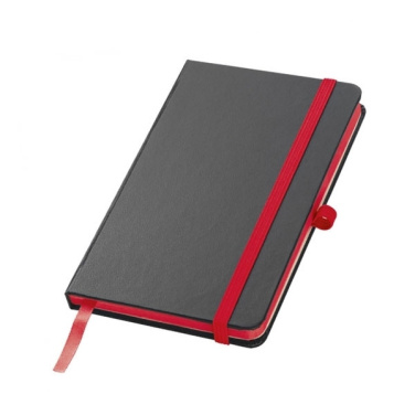 Logo trade advertising products picture of: Notebook A6 ROSTOCK