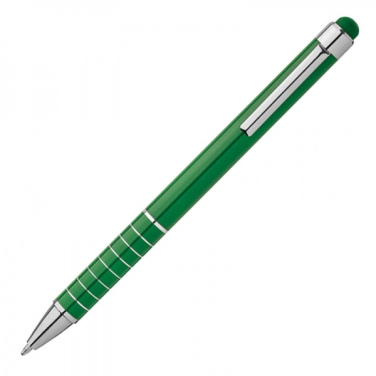Logotrade promotional merchandise picture of: Metal ballpen with touch pen LUEBO