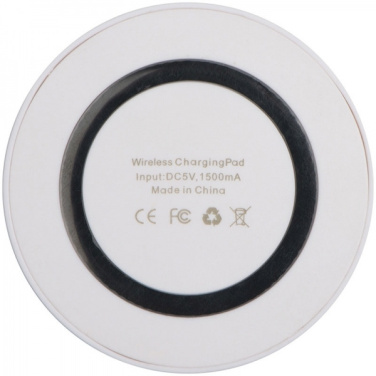Logo trade promotional product photo of: Induction charger KARTHAGO