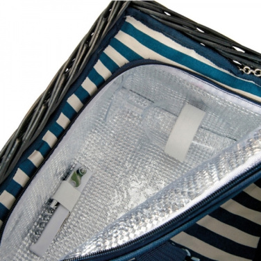 Logotrade corporate gift image of: Picnic basket RIVA DEL GARDA